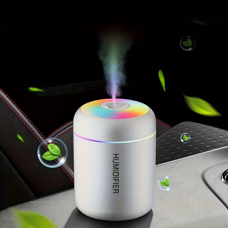 Smart Aroma Diffuser Humidifier with LED Night Light | USB Powered | Cool Mist | Home & Car Use
