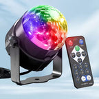 RGB Disco Ball Light with Remote Control | 7 Color Modes | Perfect for Parties & Home
