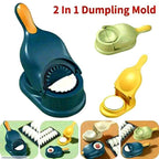 2-in-1 Dumpling Mold Kit ABS Plastic