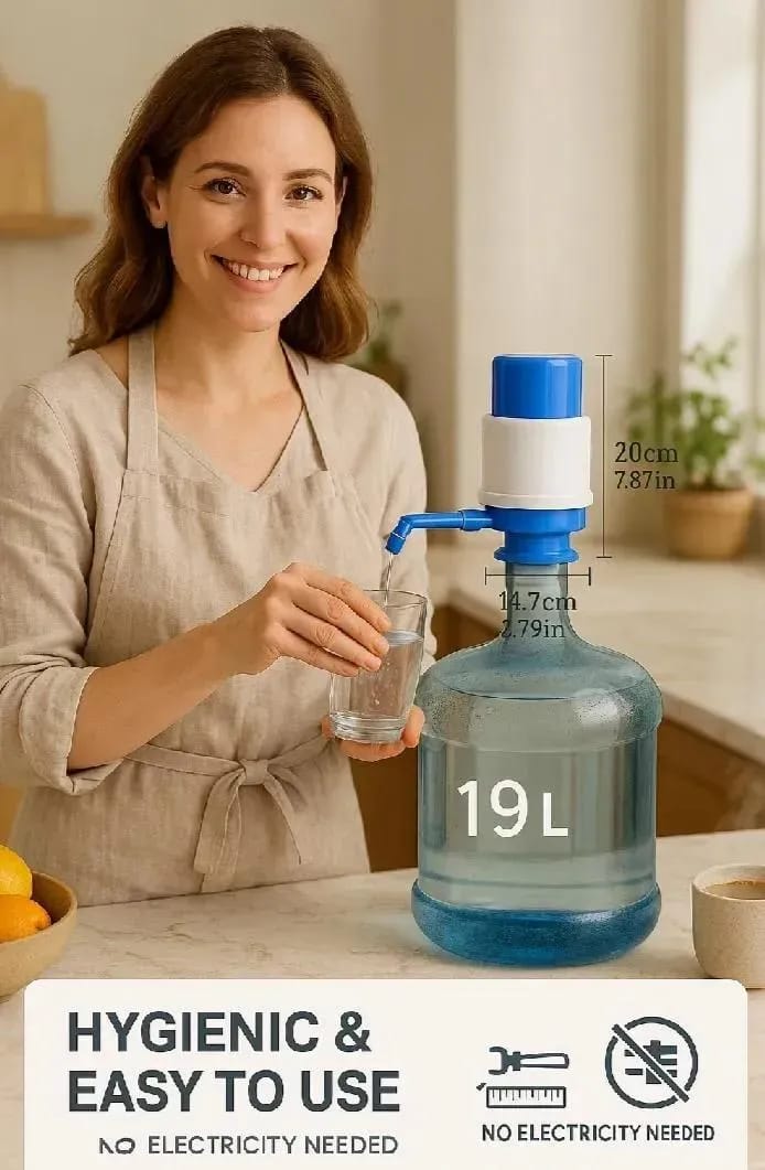 Manual Water Dispenser Pump for Kitchen ABS Multicolor