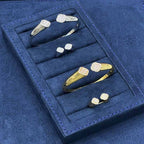 Modern Open Bar Radiance Kada Set – Elegant Gold-Plated Bracelet for Women