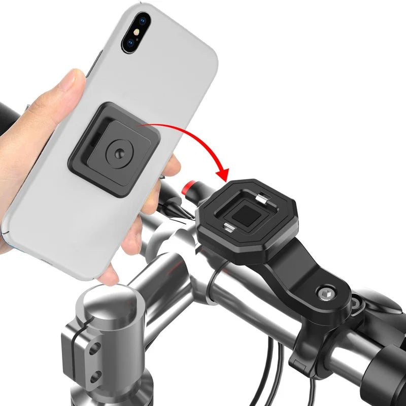 Universal 360° Swivel Bike Phone Holder – Adjustable Bicycle & Motorcycle Mount